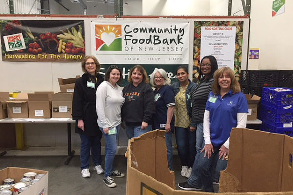 Volunteering with the Community Food Bank